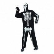 Skelett Budget Maskeraddräkt - One size