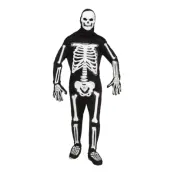 Skelett Deluxe Maskeraddräkt - One size