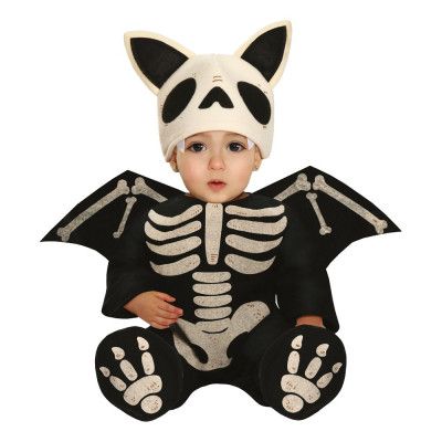 Skelett Fladdermus Bebis Maskeraddräkt - 12-18 månader