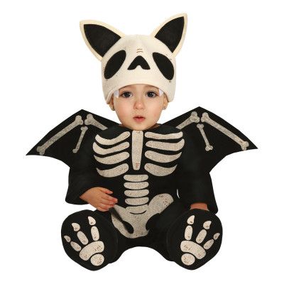 Skelett Fladdermus Bebis Maskeraddräkt - 18-24 månader