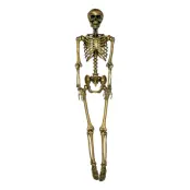 Skelett Guld Prop - 90 cm