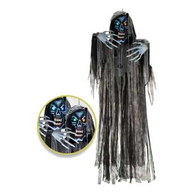 Skelett Hängande med Lysande Ögon Prop