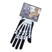 Skelett Handsmycke Vitt - 1-pack