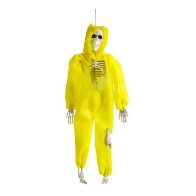 Skelett i Skyddsdräkt Hängande