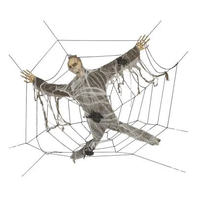Skelett i Spindelnät Gigantisk Prop