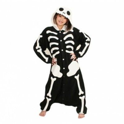 Skelett Kigurumi - Medium