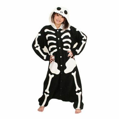 Skelett Kigurumi - X-Large