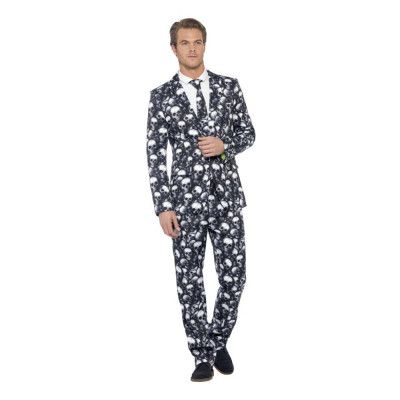Skelett Kostym Maskeraddräkt - Medium