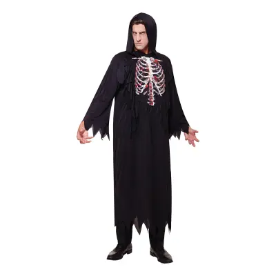 Skelett Lieman Maskeraddräkt