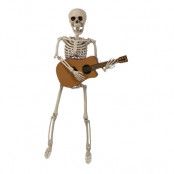 Skelett med Gitarr Prop