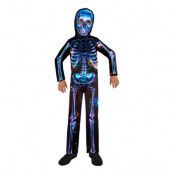 Skelett Neon Barn Maskeraddräkt - Toddler