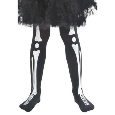 Skelett Tights Barn