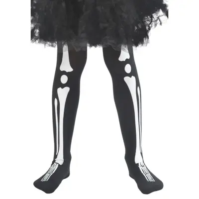 Skelett Tights Barn