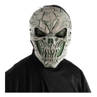 Skelettmask LED med Sprickor - One size