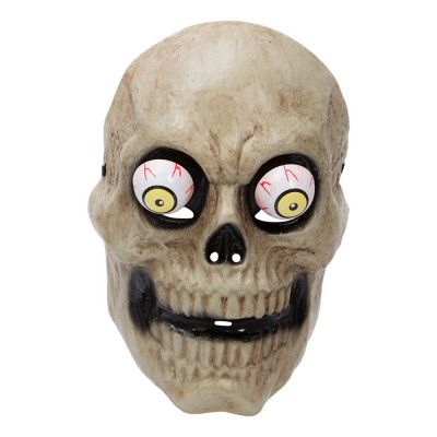 Skelettmask med Galna Ögon - One size