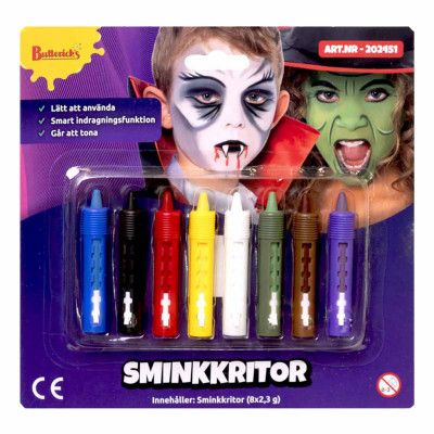 Sminkkritor Färgmix