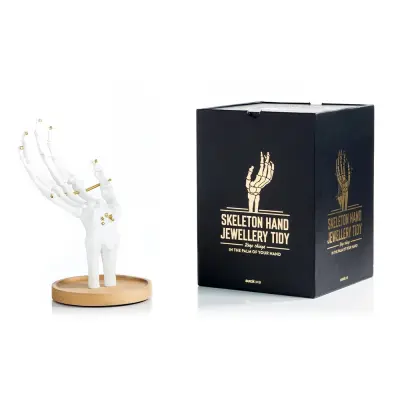 Smyckesställning Skeletthand