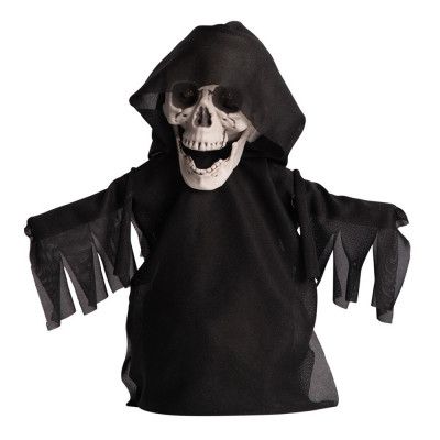 Snurrande Skelett med Ljus & Ljud Prop