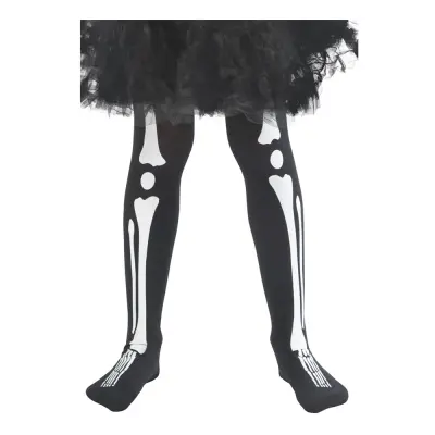 Strumpbyxor Skelett Barn - One size