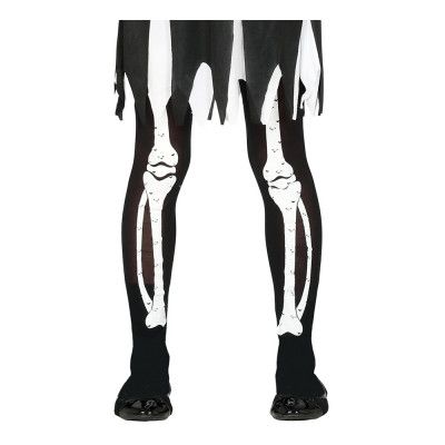 Strumpbyxor Skelett för Barn - 5-9 år