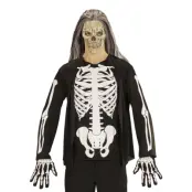 Svart Tröja Skelett - Medium/Large