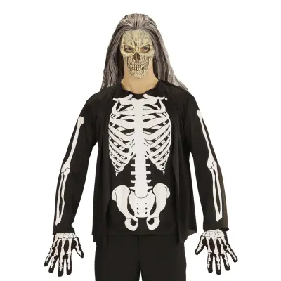 Svart Tröja Skelett - Medium/Large