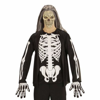 Svart Tröja Skelett - X-Large