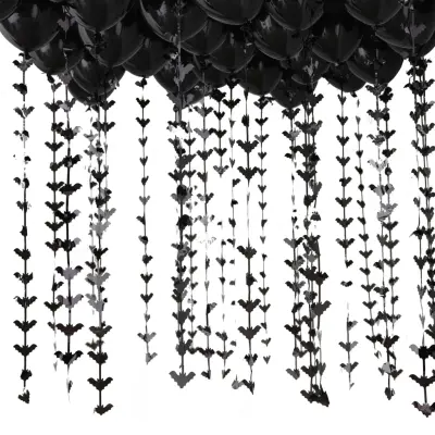 Takballonger Halloween Fladdermöss - 35-pack