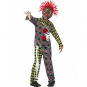 Twisted Clown Barndräkt med Mask