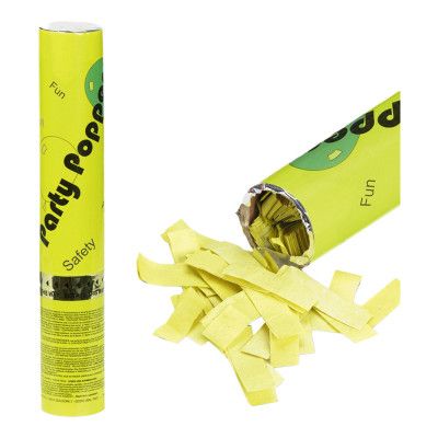 Konfettikanon - Gul