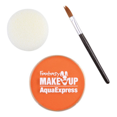 Ansikts- & Kroppsfärg Aqua Sminkset - Orange