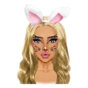 Ansiktssmycken Rabbit - One size
