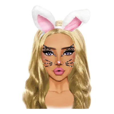 Ansiktssmycken Rabbit - One size