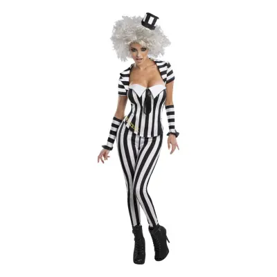 Beetlejuice Korsett Deluxe Maskeraddräkt - Medium