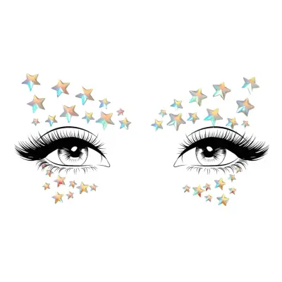 Face Jewels Stjärnor