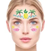 Face Jewels Tropisk