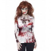 Fotorealistisk Zombie T-shirt med Lång Ärm