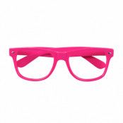 Glasögonbågar, rosa neon
