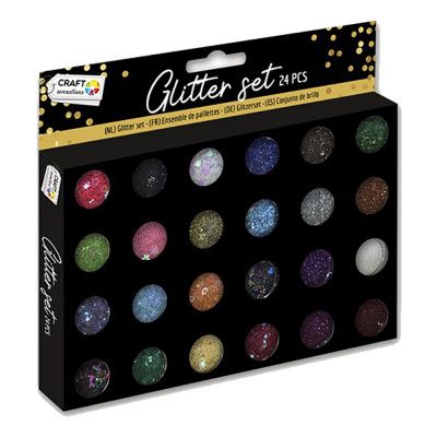Glitterset - 24 delar