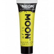 Gul Neon UV/Blacklight Ansikts- och Kroppsfärg 12 ml