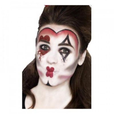 Hjärter Dam Sminkset