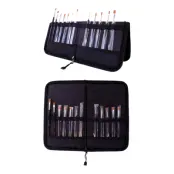 Hopfällbar Sminkborstväska