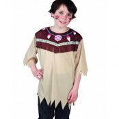 Indian Krigarskjorta till Barn 7-9 ÅR