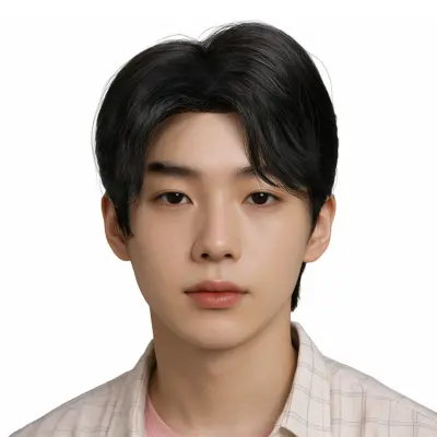 K-pop Demon Svart Peruk - One size