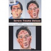Komplett 4-sidig Sminkguide för Severe Trauma Deluxe