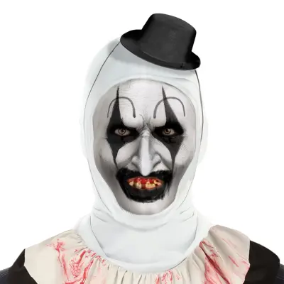 Läskig Clown Kit med Smink - One size