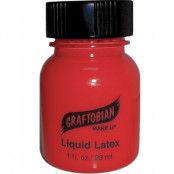 Liquid Latex - Red 29 Ml Graftobian Flytande latex