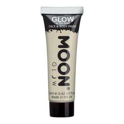 Moon Creations Självlysande Ansikts-&Kroppsfärg - Transparent