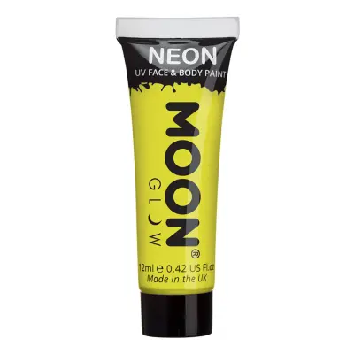 Moon Creations UV Neon Ansikts- & Kroppsfärg - Gul