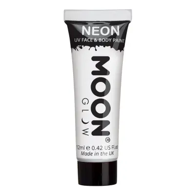 Moon Creations UV Neon Ansikts- & Kroppsfärg - Vit
